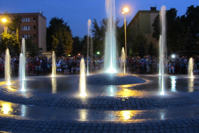 Inauguracja nowej fontanny