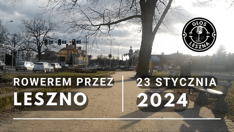 Rowerem przez Leszno – 23 stycznia 2024