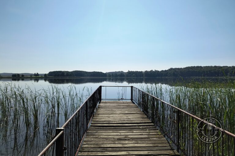 Osieczna o poranku