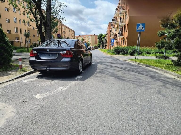 Skrzyżowanie Parkowej z Sułkowskiego