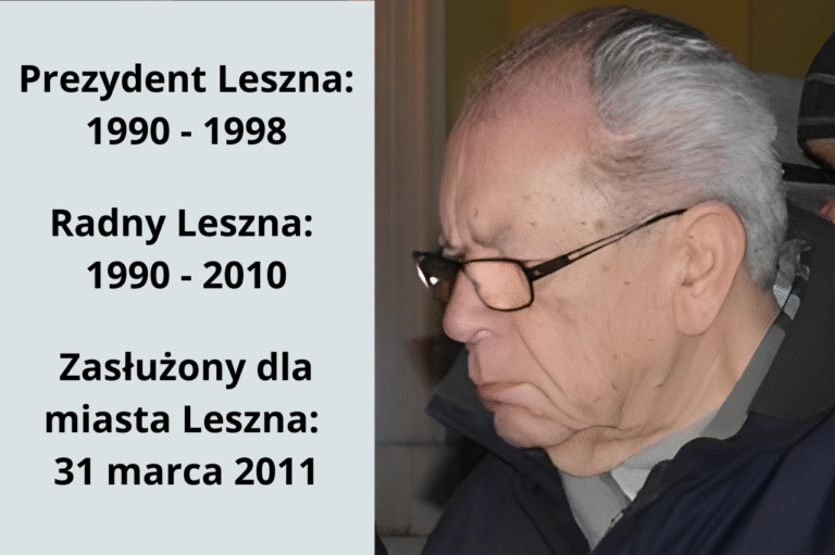 Edward Szczucki – pierwszy prezydent Leszna po zmianach ustrojowych