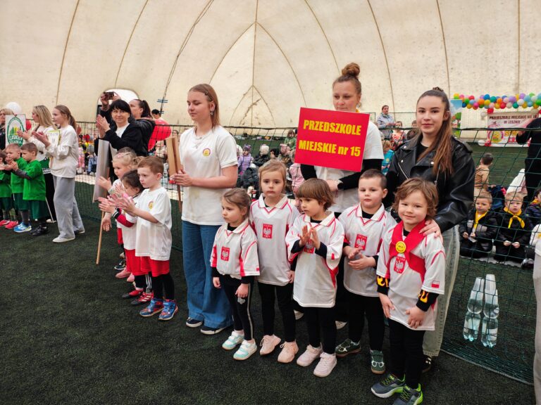 Przedszkolaki biegały po zdrowie