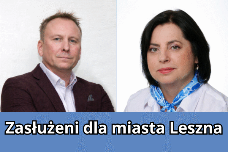 Dwie osoby z tytułem „Zasłużony dla Miasta Leszna”