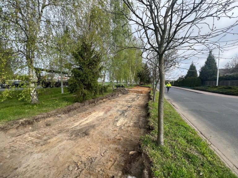 Nowa ścieżka rowerowa powstaje w Gronowie