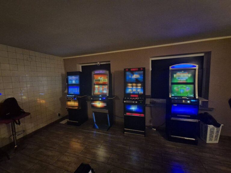 Punkt z nielegalnymi automatami zlikwidowany