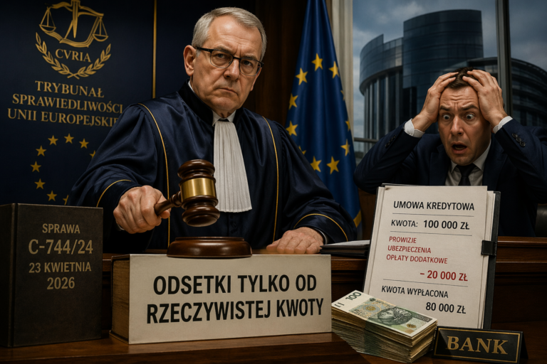 Masz kredyt gotówkowy? Jest szansa na to, że będzie on darmowy. Ważny wyrok TSUE