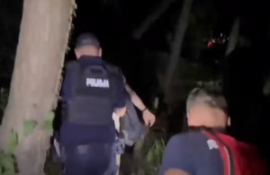 Ugrzązł w bagnie. Nocna akcja służb
